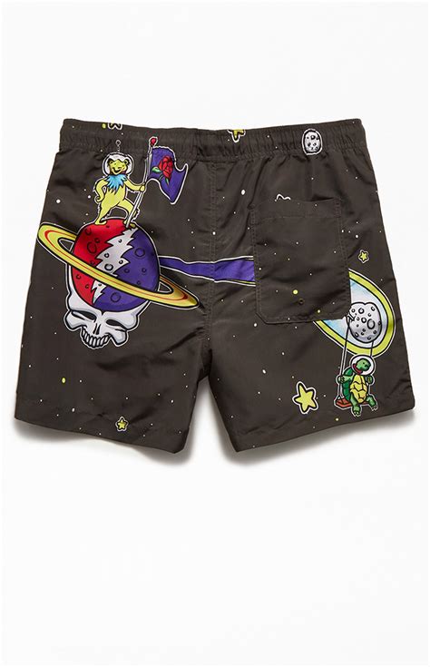 Grateful Dead Rocket Swim Trunks