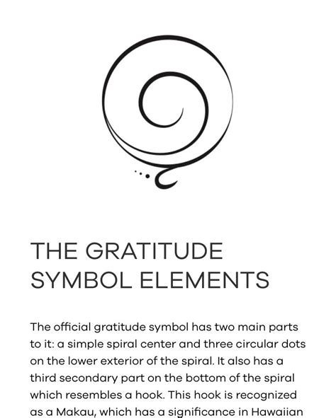 Gratitude Symbol