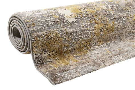 Vintage Teppich Grau Gold in 500x330 (1001167167) carpetido.de