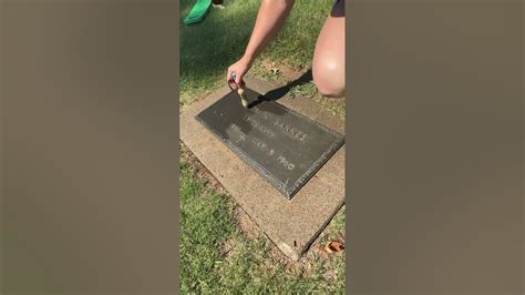 Grave Plaque Cleaner