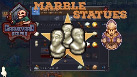 Graveyard Keeper Marble Statue