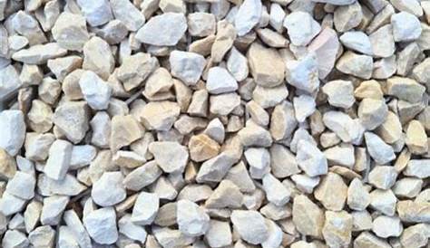 Graviers pierre naturelle blanc Calcaire 6/16mm, 1 t