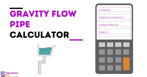 Gravity Pipe Velocity Calculator