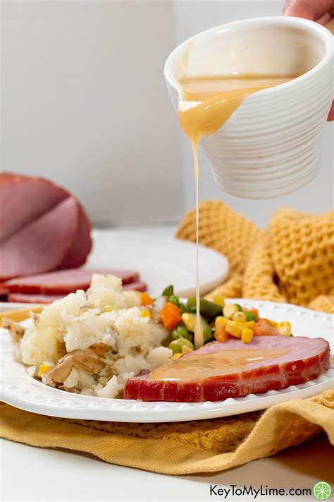 Gravy From Ham Broth