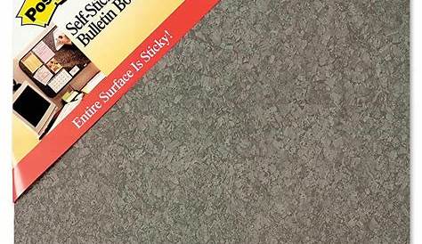 MasterVision FB0470608 24" x 18" Gray Fabric Bulletin Board with Gray