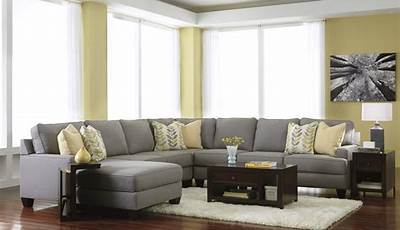 Gray Couch Living Room Sectional