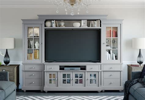Gray Entertainment Center: The Perfect Addition To Your Living Room