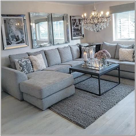 New Gray Furniture Living Room Ideas For Small Space