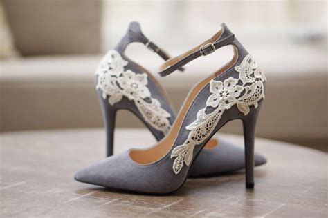 women sandals 2019 high heels wedding party dress shoes grey suede