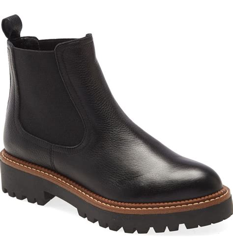 gray and black chelsea boots women