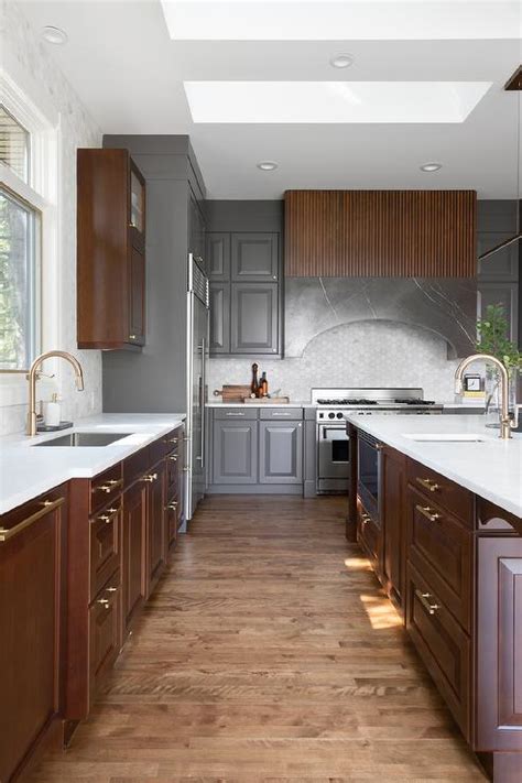 Gray And Brown Kitchen Decor