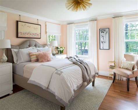 gray and peach bedroom ideas