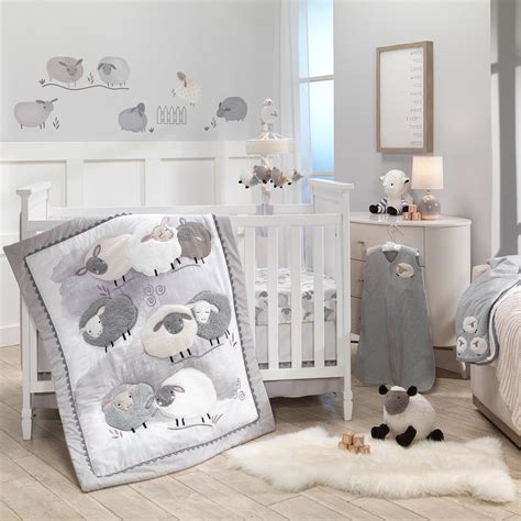womenempowered.shop:gray and white crib set