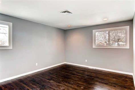 Gray Baseboards Walls