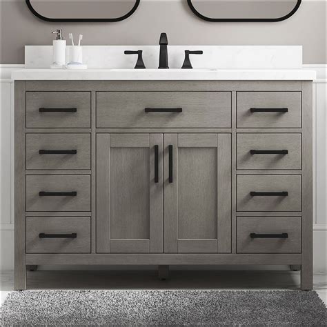 Gray Bathroom Vanity 48