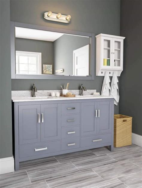 Gray Bathroom Vanity Paint Ideas