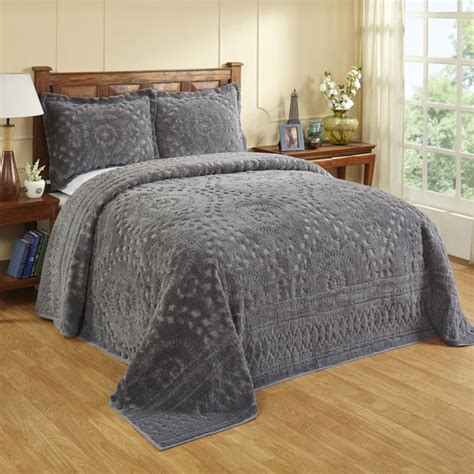 Gray Bedspread Full Size