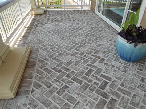 Gray Paver Patio with Edging, Rocks, and Plants Oasis Landscapes in