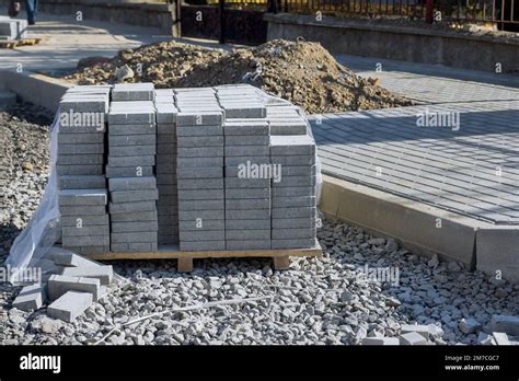 gray bricks for landscaping