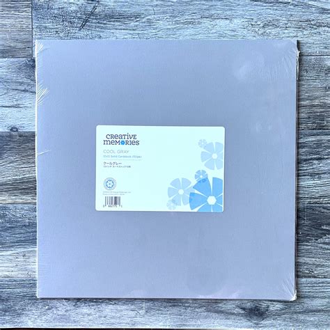 Gray Cardstock 12X12