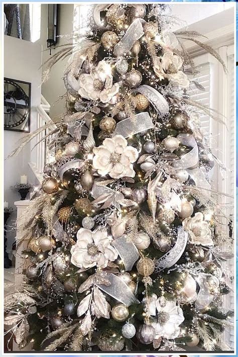 Gray Christmas Tree Ideas