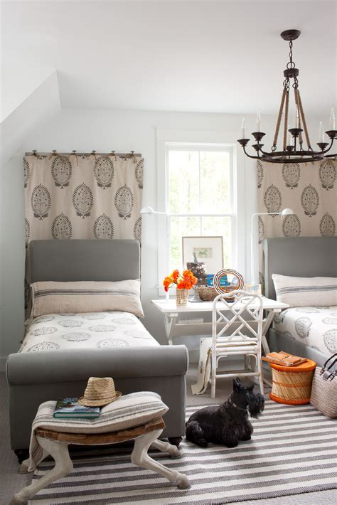 Gray Double Beds