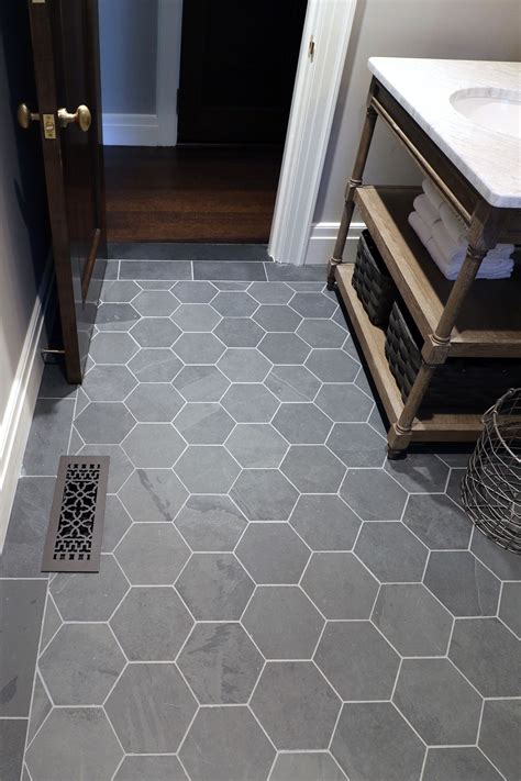 gray floor tile