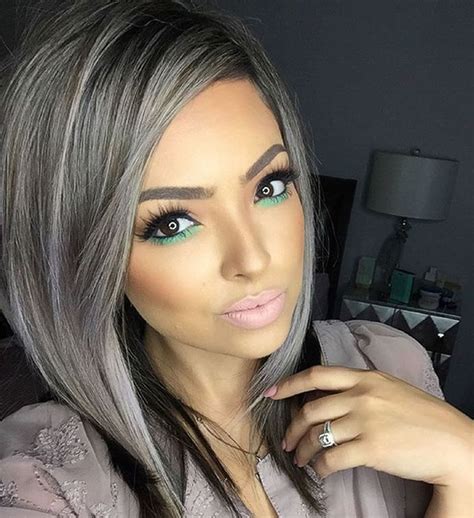 gray hair and color