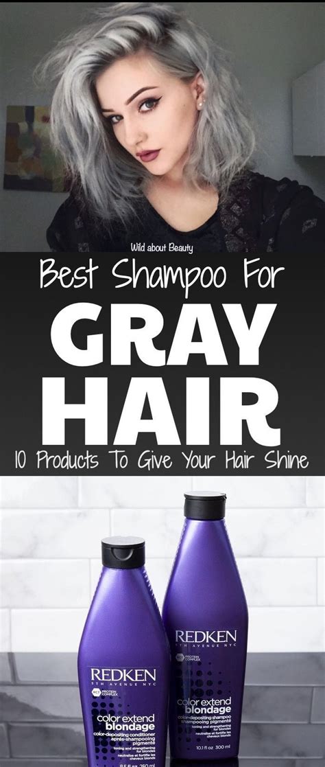 Perfect Gray Hair Coverage Shampoo With Simple Style