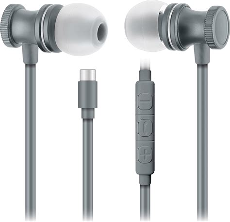 gray headphones