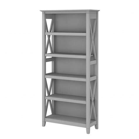 Gray Kitchen Bookcase