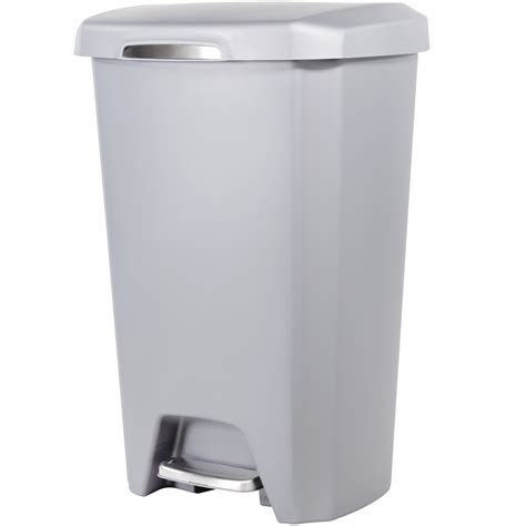 Gray Kitchen Garbage Can