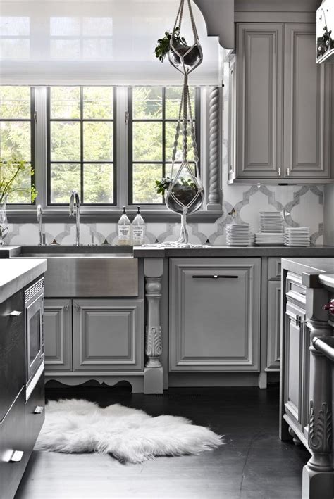 Gray Paint On Kitchen Cabinets