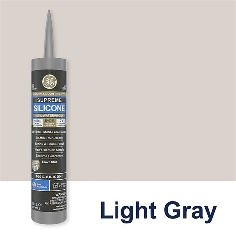 Gray Paintable Silicone Caulk