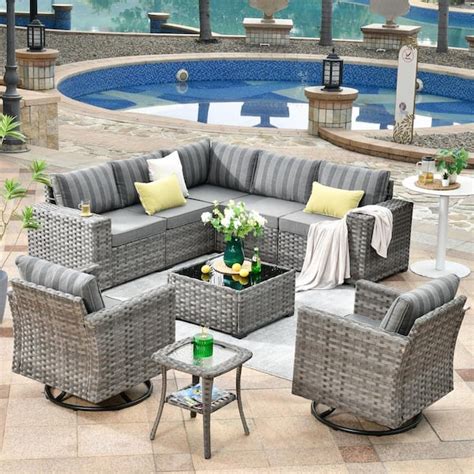 Gray Patio Conversation Sets