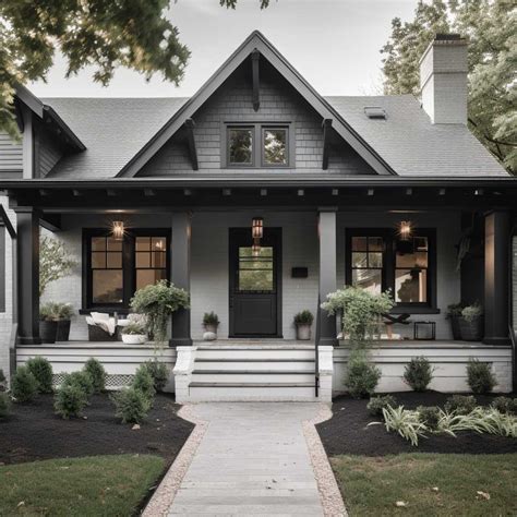 Shake Shingle style home. Grey home exterior. Mastic Alcoa Shingle
