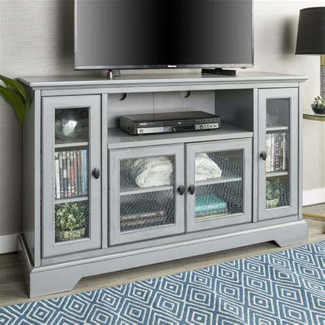 Gray Storage Tv Stand