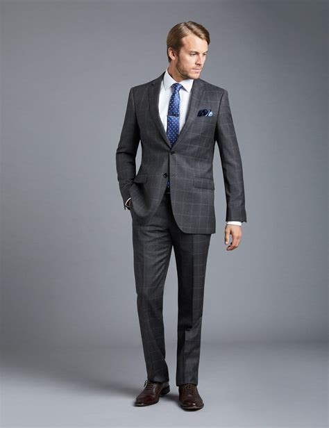 Top 30 Best Charcoal Grey Suit Black Shoes Styles For Men Men’s