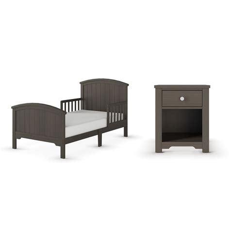 Gray Toddler Bedroom Set