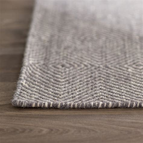 Gray Woven Rug