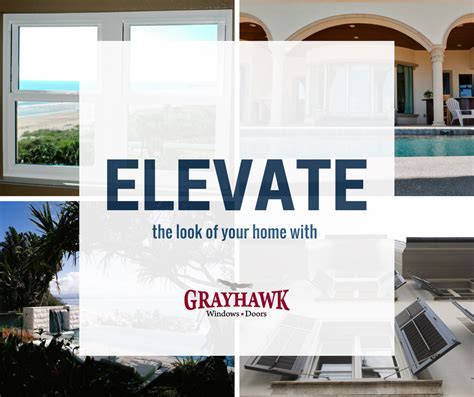 Elevate your curb appeal with Grayhawk Windows & Doors 
