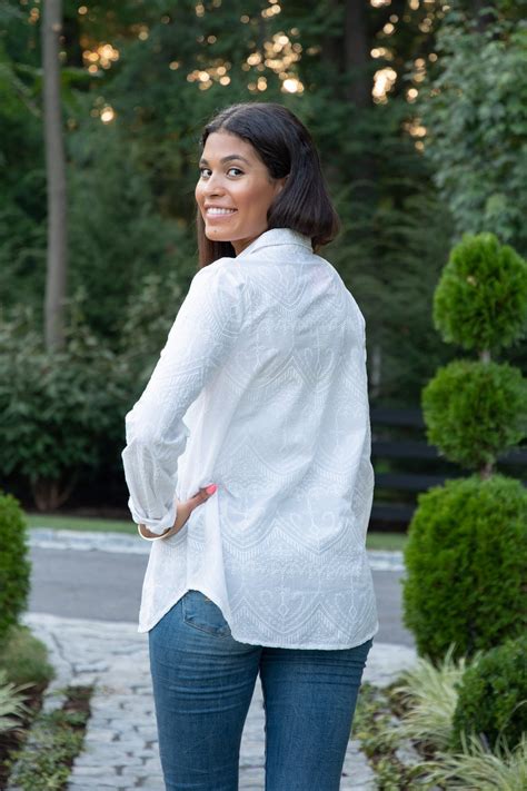 Grayson White Blouse