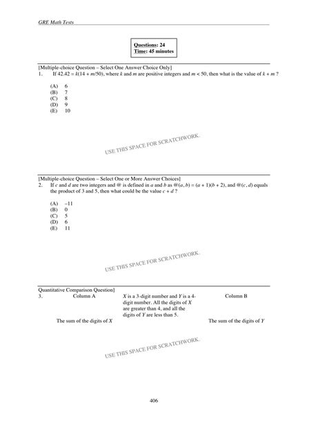 gre math practice test online free