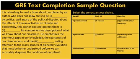 gre test example questions