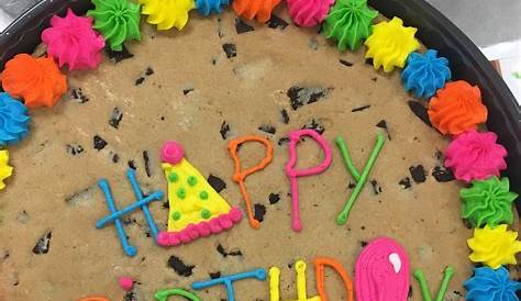 Great American Cookie Cake Birthday Designs 82+
