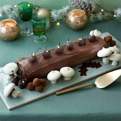Prue Leith's Chocolate Yule Log The Great British Bake Off The