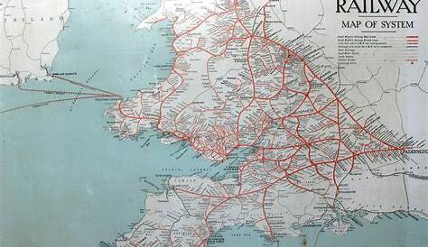 Great Western Railway Uk Map Historical