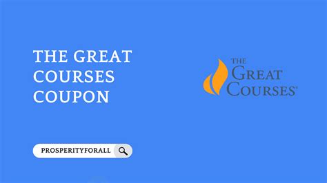 great courses coupon code