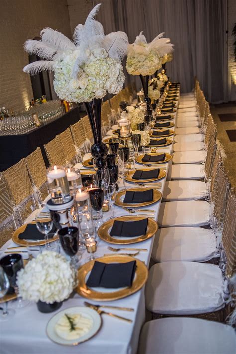 Great Gatsby Table Setting