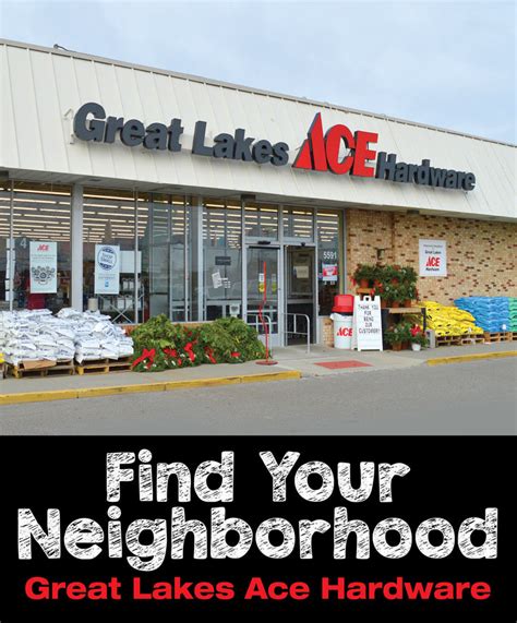great lakes ace hardware near me hours